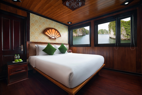 Croisière Ruby 4 étoiles  – Découvrez le confort et l’élégance – 3 jours 2 nuits – Baie d’Halong et baie de Lanha – Image 9