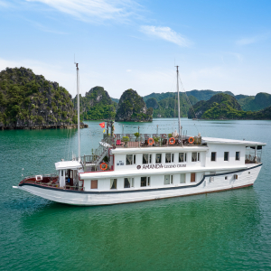 AMANDA LEGEND : Baie d’Halong Jonque 5 Cabine Privée - 2D1N